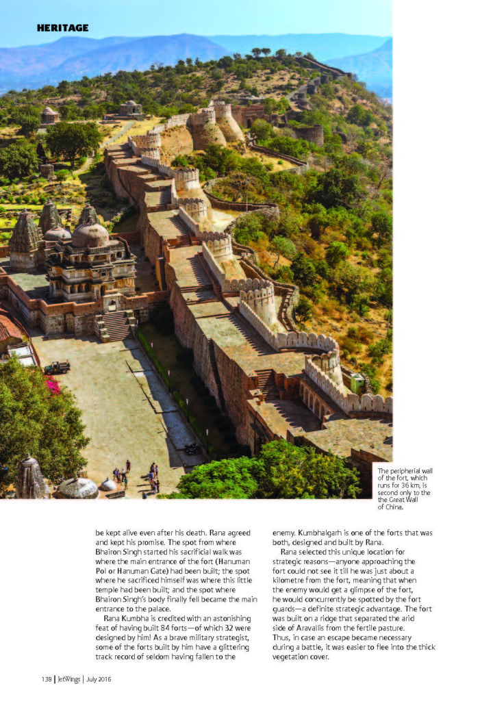 A WALK DOWN HISTORY - KUMBHALGARH