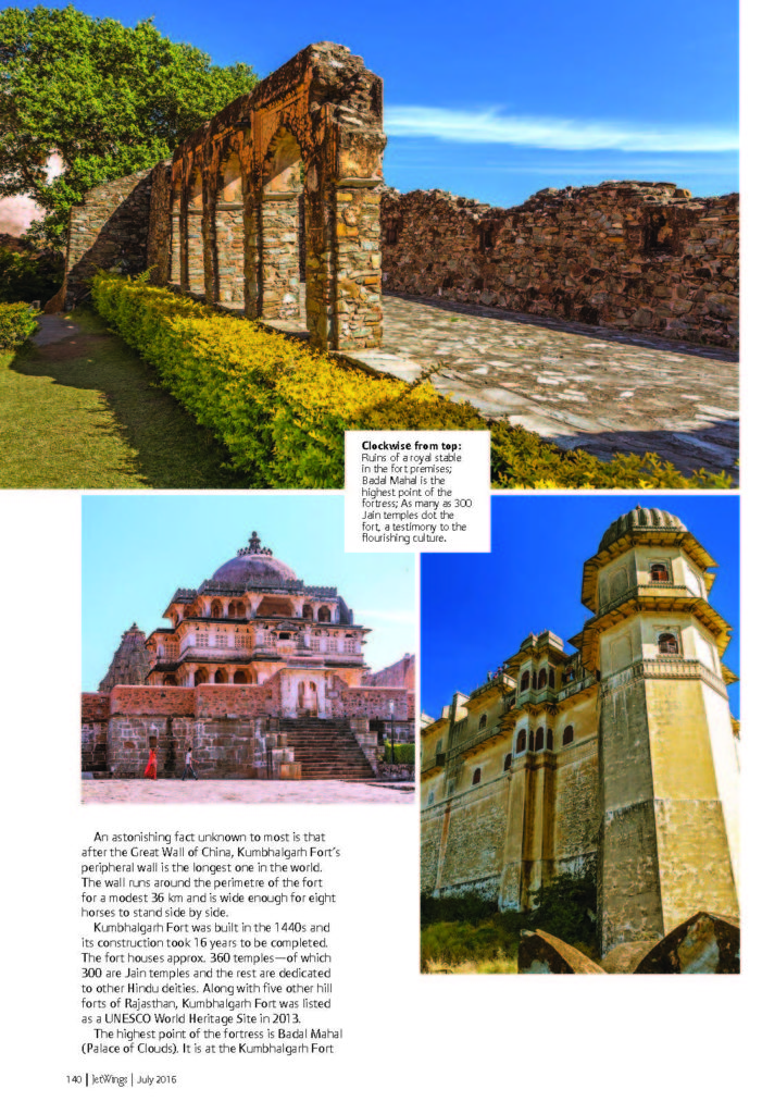 A WALK DOWN HISTORY - KUMBHALGARH