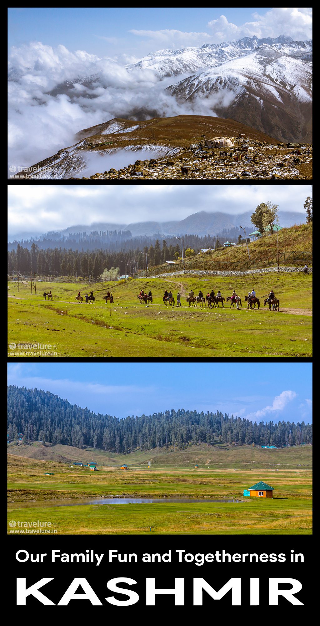 Here, even the traffic jams were loveable. Family Fun and Togetherness in Kashmir. Travelure ©