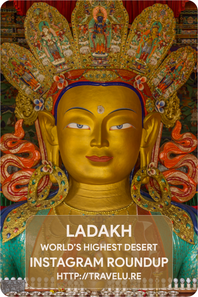 ...it is likely you may feel the gentle rustling of the prayer flags, the violent gushing of glacial... Ladakh - World's Highest Desert - Instagram Roundup #LadakhInstagram #LadakhLakes #LadakhMonastaries #Ladakh #LadakhDesert #LadakhHighestDesert