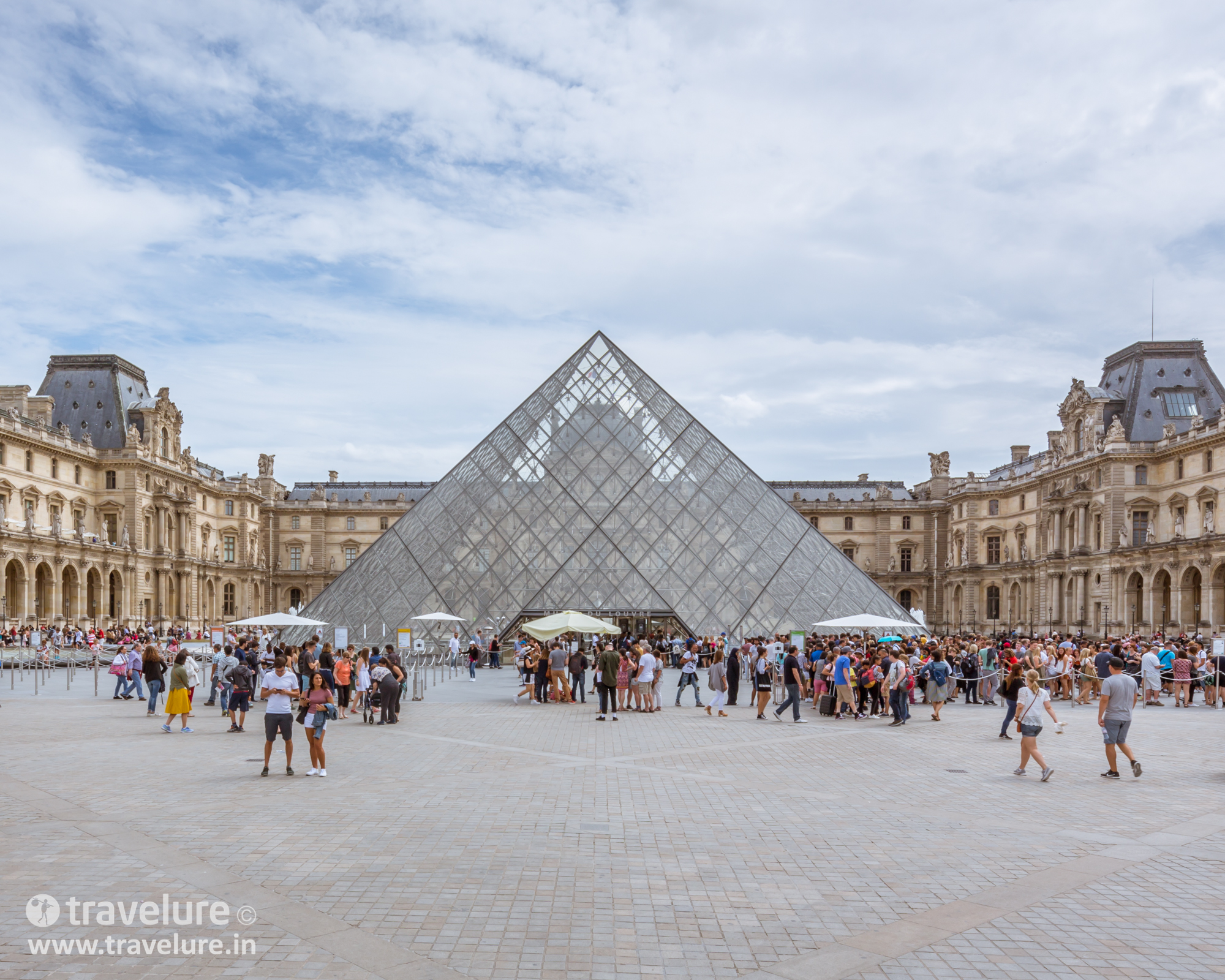 Louvre Pyramid in Paris Instagram Roundup