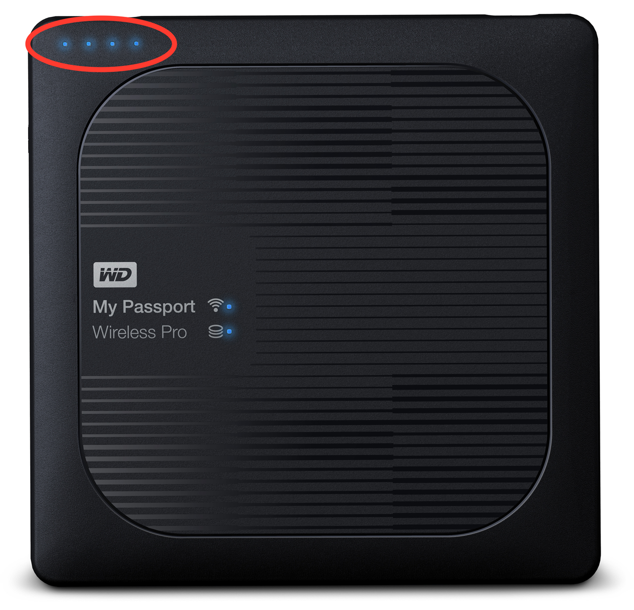 WD My Passport Wireless Pro For Travel Photographers - make sure the transfer is complete