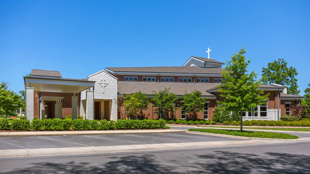 A church in the University of Alabama - Tuscaloosa - Roll Tide!