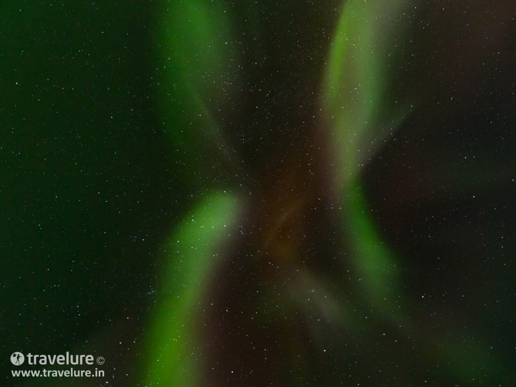 Northern Lights high up in the sky - Instagram Roundup - Iconic Iceland. Northern Lights near Reykjavik. Iceland blew my mind with the diverse facets of nature it offers. I hope you enjoy Instagram Roundup – Iconic Iceland as much as my other Instagram roundups. - Travelure © #Iceland #Glacier #Langjökull #Reykjavik #NorthernLights #Aurora