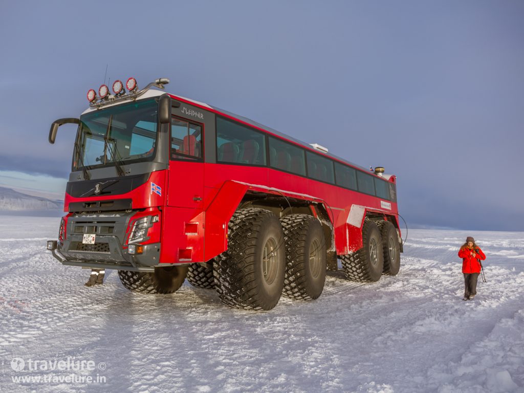 Iceland blew my mind with the diverse facets of nature it offers. I hope you enjoy Instagram Roundup – Iconic Iceland as much as my other Instagram roundups. - Travelure © - Instagram Roundup - Iconic Iceland #Iceland #Snowmobile #Glacier #Langjökull Into the Glacier Monster Truck - Instagram Roundup - Iconic Iceland