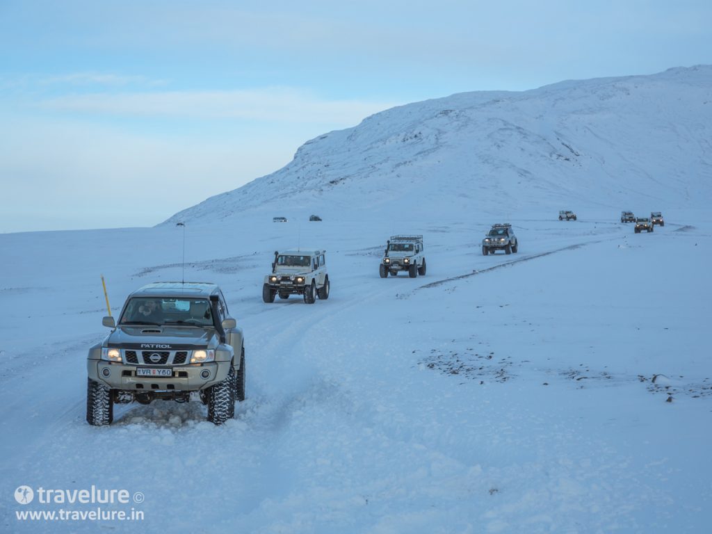 Iceland blew my mind with the diverse facets of nature it offers. I hope you enjoy Instagram Roundup – Iconic Iceland as much as my other Instagram roundups. - Travelure © - Instagram Roundup - Iconic Iceland #Iceland #Snowmobile #Glacier #Langjökull 4x4s in Langjökull Glacier - Instagram Roundup - Iconic Iceland