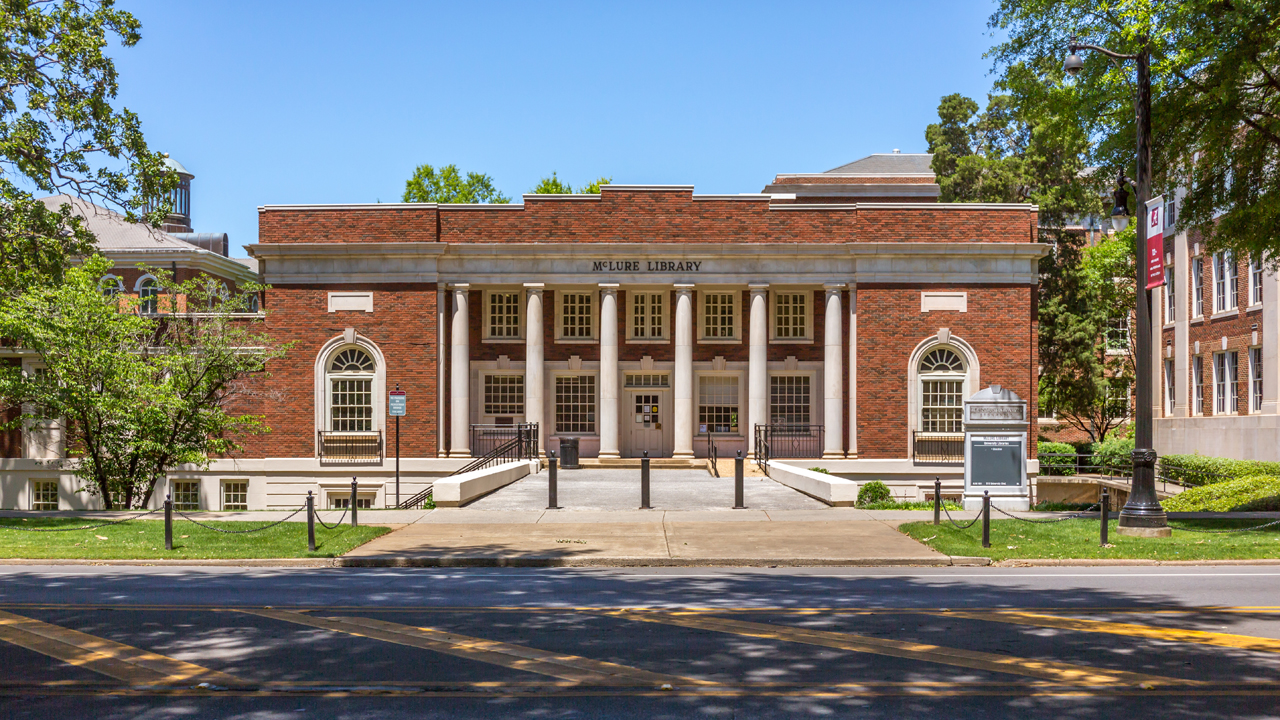 McLure Library, University of Alabama - Tuscaloosa - Roll Tide!