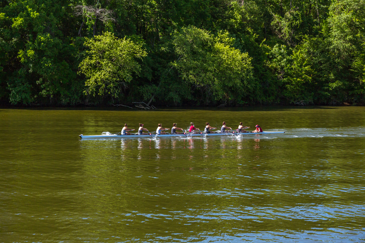 Oarsmen on the Black Warrior River - Tuscaloosa