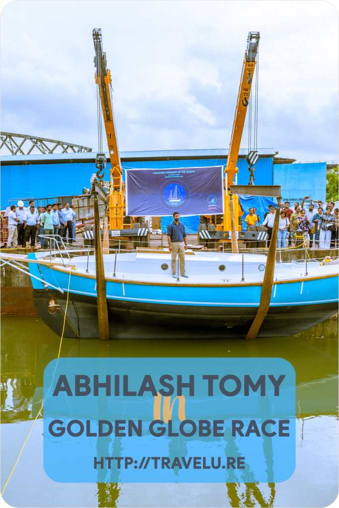 He's a humble guy with not-so-humble feats. Winner of Kirti Chakra, Mac Gregor Medal, Tenzing Norgay Award... - Abhilash Tomy In Golden Globe Race #Abhilash #AbhilashTomy #GGR #Thuriya #Circumnavigator