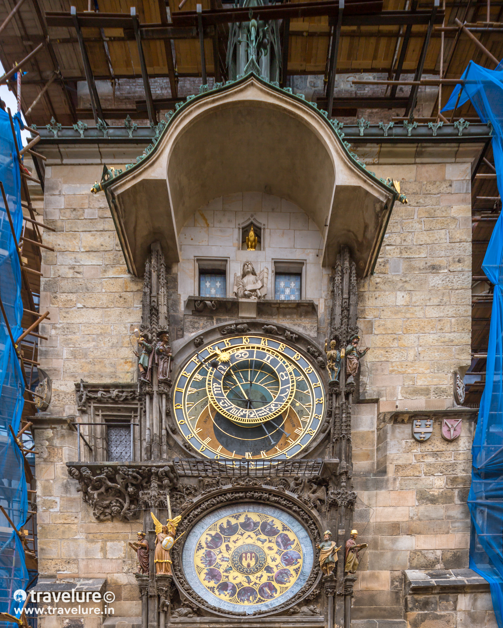 Prague astronomical clock or the Orloj. Czech out 35 stunning images from one of the most scenic destinations in Eastern Europe - Prague. Special mention: Charles bridge & its 30 statues! #Prague #Czechia #CzechRepublic #Instagram Instagram Roundup Prague Czech Republic