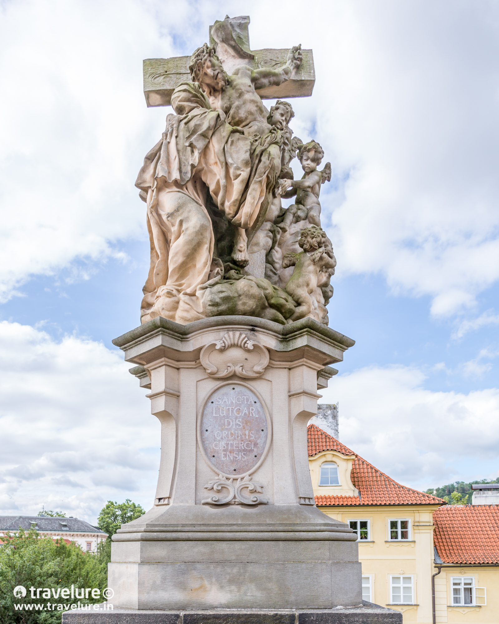 The Statue of St. Luthgard (Dream of St. Luthgard. Czech out 35 stunning images from one of the most scenic destinations in Eastern Europe - Prague. Special mention: Charles bridge & its 30 statues! #Prague #Czechia #CzechRepublic #Instagram Instagram Roundup Prague Czech Republic