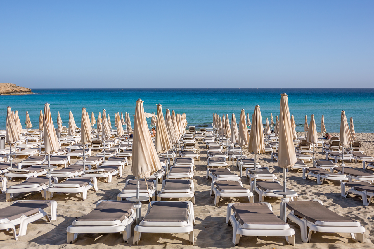 Nissi Beach at Ayia Napa is currently one of the least crowded beaches along the Mediterranean Coast. Cyprus is replete with both scenic beauty and advanced infrastructure. As a nation, it takes pride in upholding its traditional cultural practices. It also houses the mythical birthplace of Aphrodite - the Greek goddess of love. Discover all this and more in the photo essay – Postcards from Cyprus. #PostcardsFromCyprus #Cyprus #Postcards #CyprusPhotoEssay