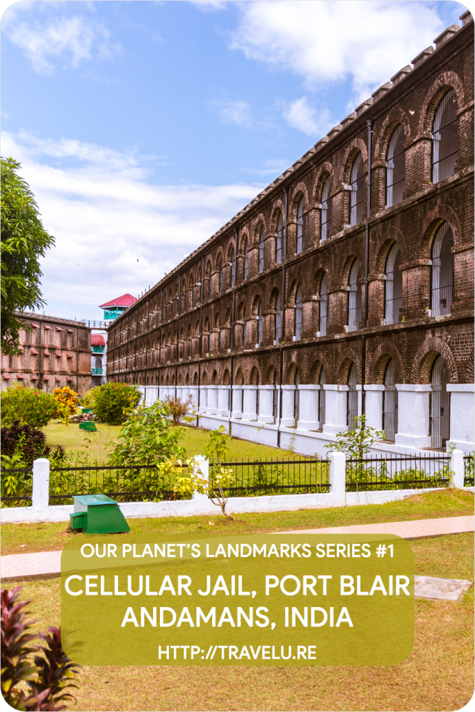 The jail was named 'Cellular Jail' since it only had solitary confinement cells - 693 of them - Cellular Jail, Port Blair, Andamans, India