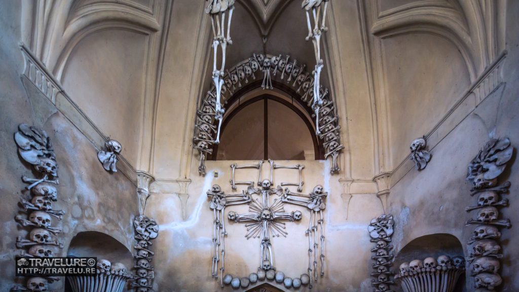 Decoration Detail - Bone Church Kutna Hora Czech Republic (Sedlec Ossuary)