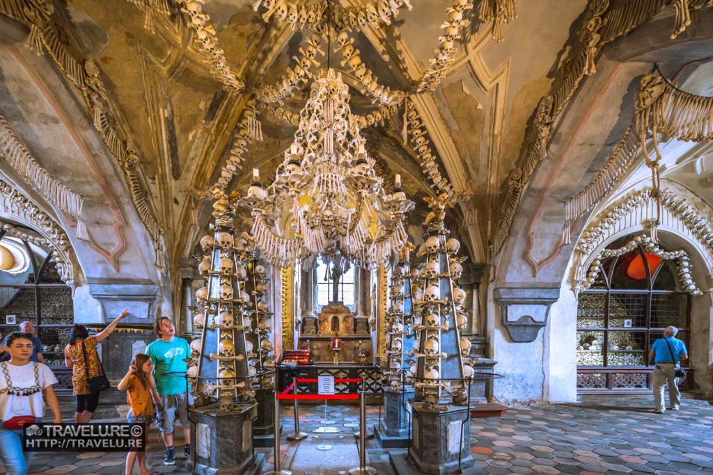 Chapel Interior - Bone Church Kutna Hora Czech Republic (Sedlec Ossuary)