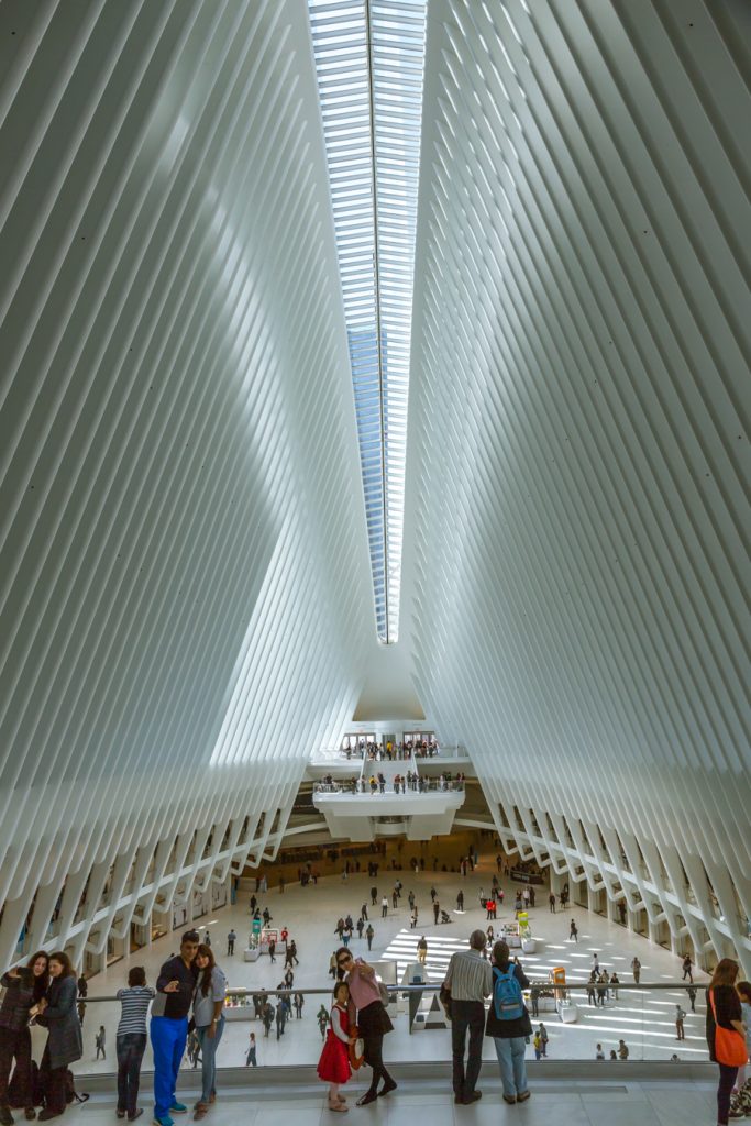 Cavernous Atrium of Oculus Transportation Hub NYC - Travelure ©