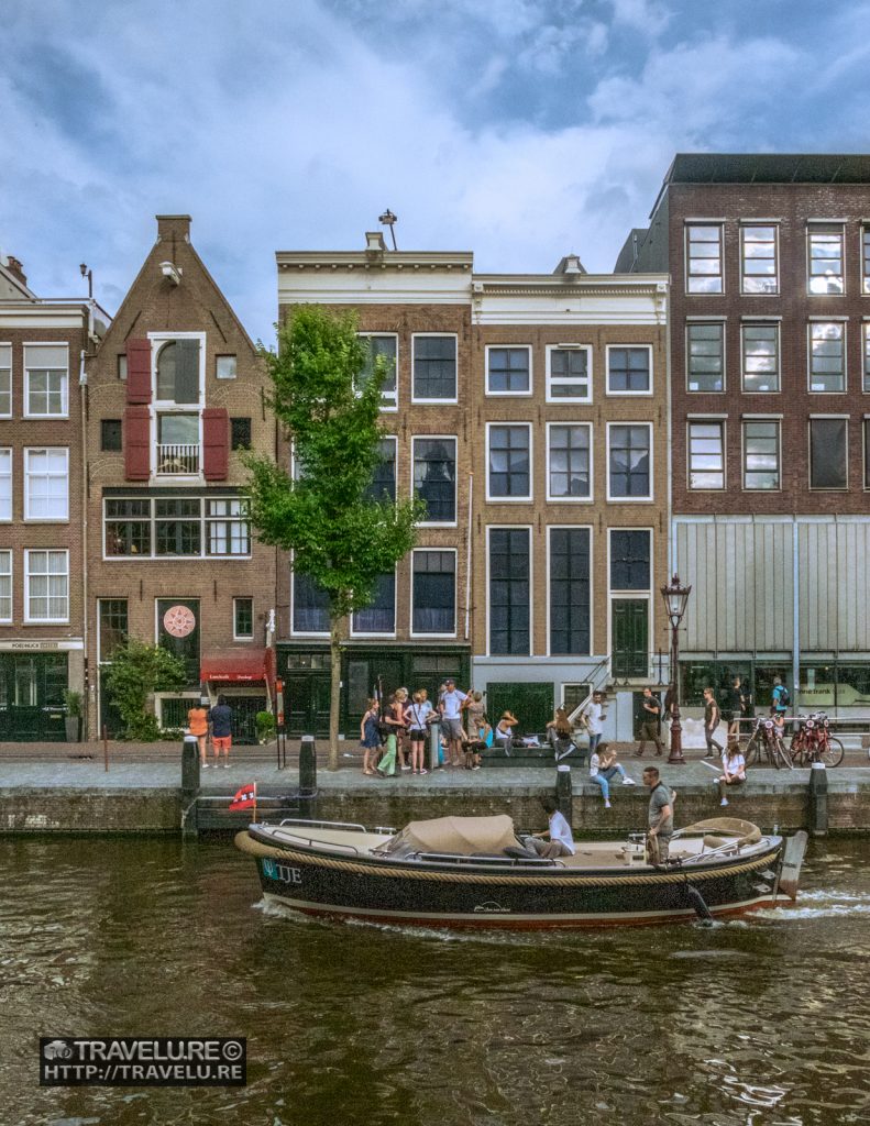 Anne Frank House on Prinsengracht - one of the canals of Amsterdam Netherlands - Travelure ©