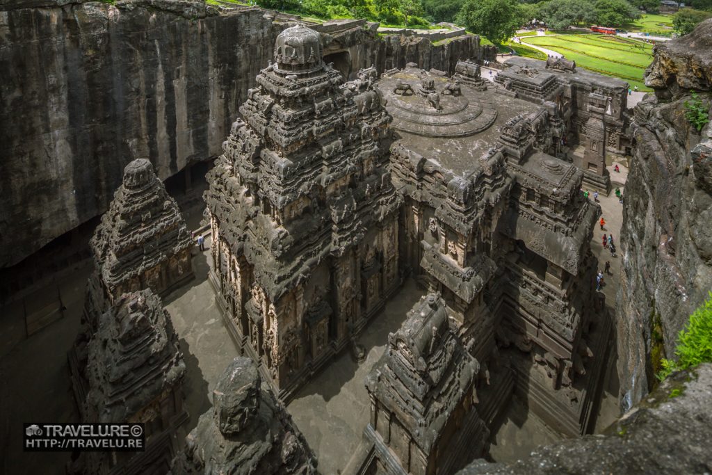 Kailasa Temple (Cave #16) - Ellora Caves Maharashtra India - Travelure ©