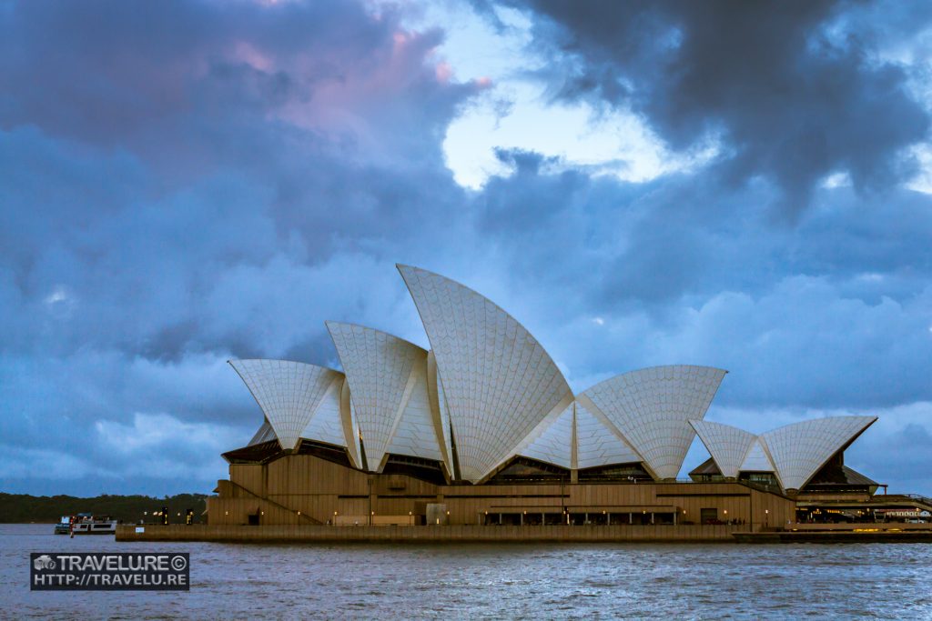 Pre-storm view of Sydney Opera House Australia - Travelure ©