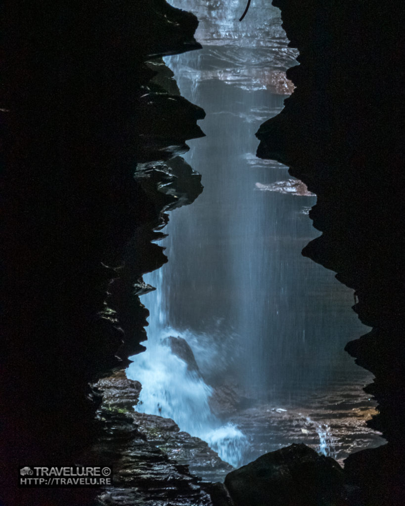 Deep within the Gupteshwar Mahadev cave, the crevice where Davi's Falls land. Pokhara - The Jewel of Nepal - Travelure ©