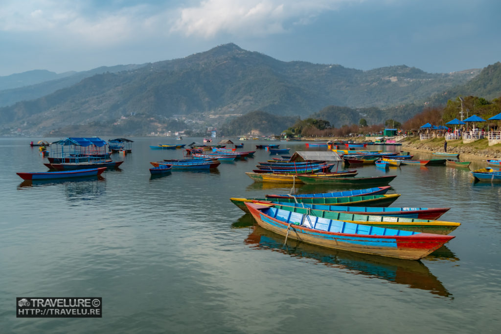 Colourful boats in Phewa Lake - Travelure ©