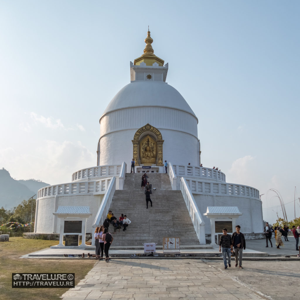 World Peace Pagoda, Pokhara - The Jewel of Nepal - Travelure ©