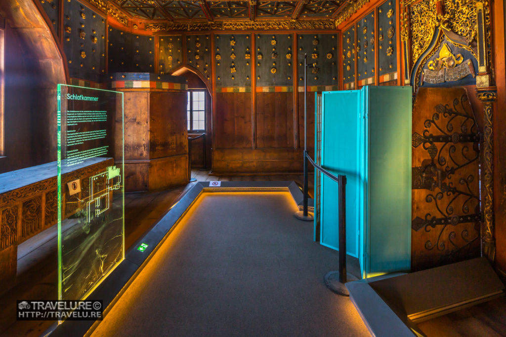 Bedchamber in Hohensalzburg Fortress. - Travelure ©