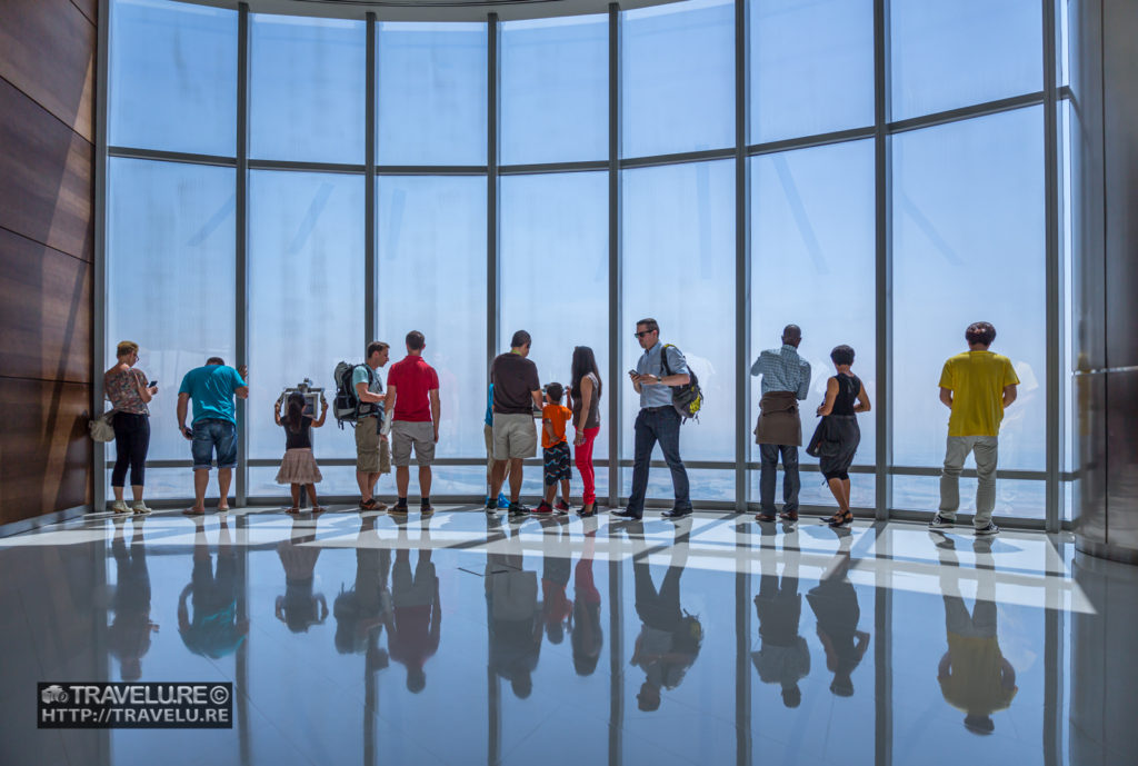 At The Top observation deck gives a bird's eye view of Dubai.