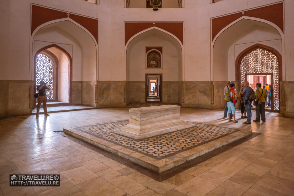 Replica of the tomb. Actual tomb is beneath this level where visitor access is not permitted. - Travelure ©