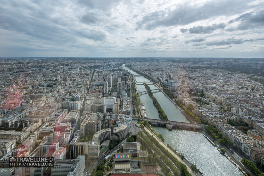 View of River Seine from the top - Travelure ©