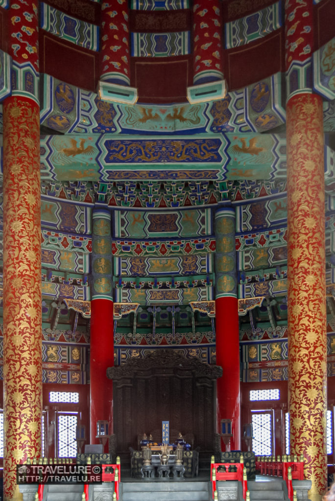 The ornate interiors of the Hall of Prayer for Good Harvest - Travelure ©