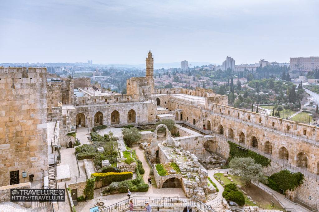 The layers of construction of Tower of David complex reflect the history of the region - Travelure ©