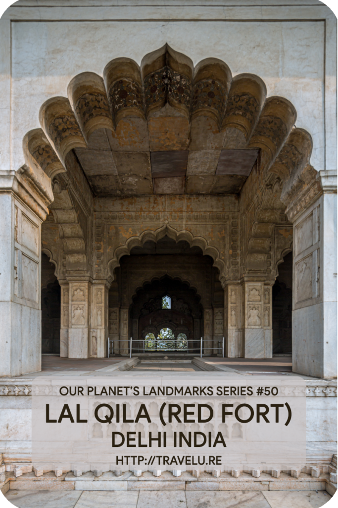 UNESCO inscribed Lal Qila on the world heritage list in 2007 as it marks the “Zenith of Mughal Creativity”. Lal Qila’s innovative planning, architecture, and landscaping influenced later buildings and gardens in Delhi, Agra, Rajasthan, and further south. - Lal Qila or Red Fort Delhi India - Travelure ©