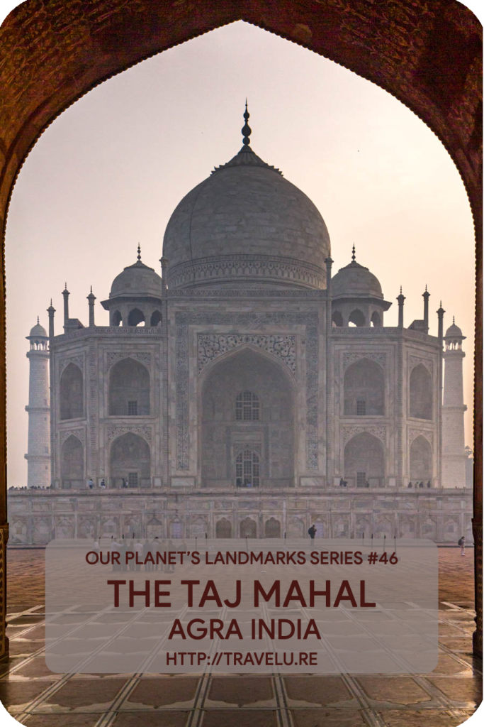 A water channel with fountains that opens out into an enormous reflecting pool, leads you from Darwaza-i-rauza to the Taj. This pool does what humans couldn’t - duplicate the beauty of Taj in its reflection. - The Taj Mahal Agra India - Travelure ©