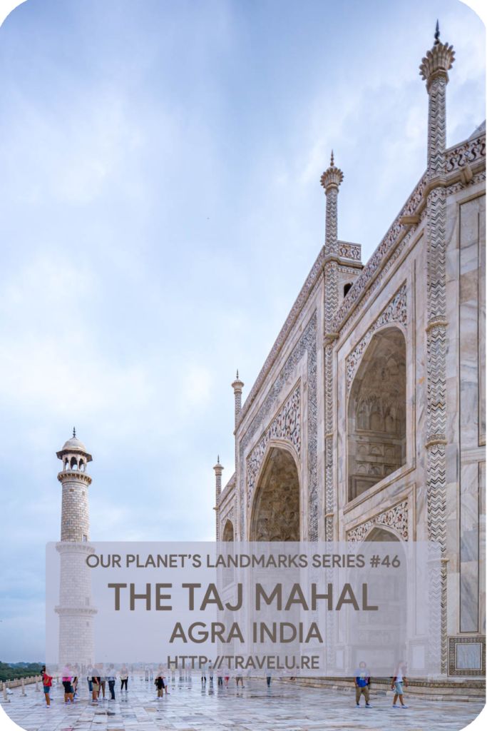 A water channel with fountains that opens out into an enormous reflecting pool, leads you from Darwaza-i-rauza to the Taj. This pool does what humans couldn’t - duplicate the beauty of Taj in its reflection. - The Taj Mahal Agra India - Travelure ©