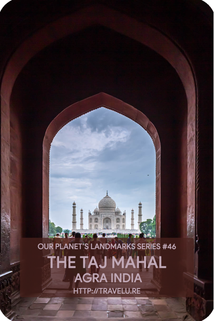 A water channel with fountains that opens out into an enormous reflecting pool, leads you from Darwaza-i-rauza to the Taj. This pool does what humans couldn’t - duplicate the beauty of Taj in its reflection. - The Taj Mahal Agra India - Travelure ©