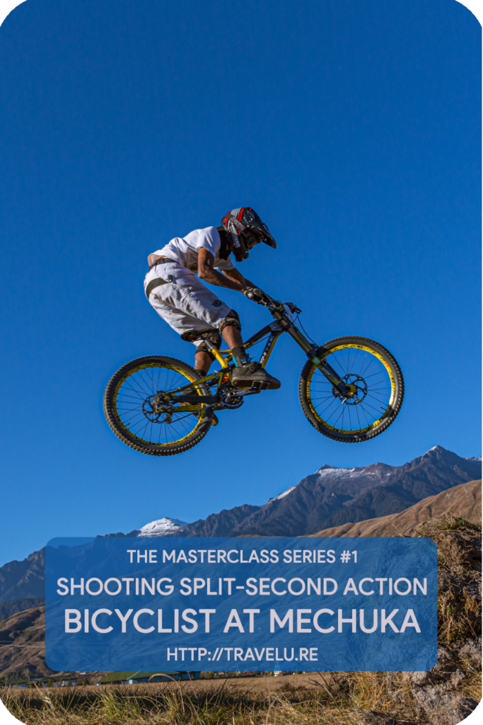 Shooting Split Second Action necessitates shooting bursts . The bicyclist mid air! - Shooting Split Second Action - Bicyclist at Mechuka - Travelure ©