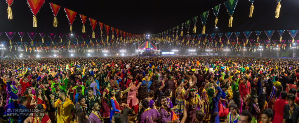 United Way Navratri Celebration Vadodara - Cutting the Clutter for a Balanced Frame - Travelure ©