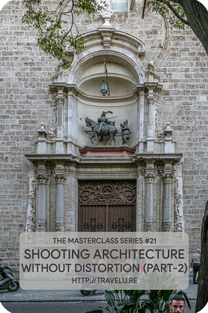 If you tilt the camera up or down, a vertical distortion occurs. And, if you tilt the camera to the left or right, the shot will have a horizontal distortion. - Capturing Architecture without Distortion Part-2 - Travelure ©