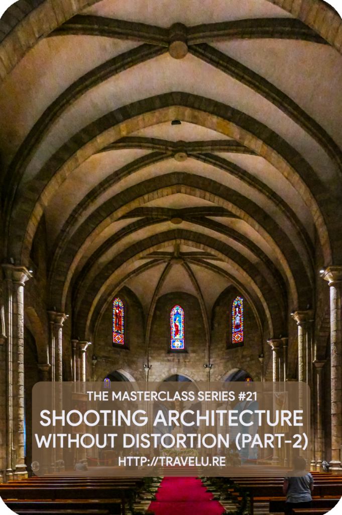 If you tilt the camera up or down, a vertical distortion occurs. And, if you tilt the camera to the left or right, the shot will have a horizontal distortion. - Capturing Architecture without Distortion Part-2 - Travelure ©