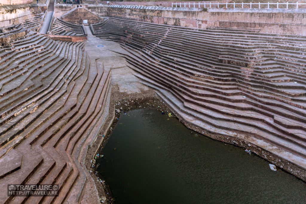 Water harvesting and storage in Jaigarh Fort. A popular song 'Masti Ki Pathshala' from Bollywood hit 'Rang De Basanti' was shot here - Travelure ©