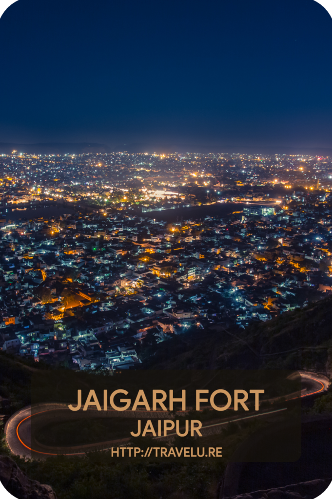 The bulwark skirts the hilltop and has slots for cannons to fire. Little wonder as it earned the reputation of being the foremost cannon foundry near the Mughal Sultanate capital, Delhi. In fact, Jaivana, the largest cannon on wheels of its times, is still displayed here. - Jaigarh Fort, Jaipur - Travelure ©