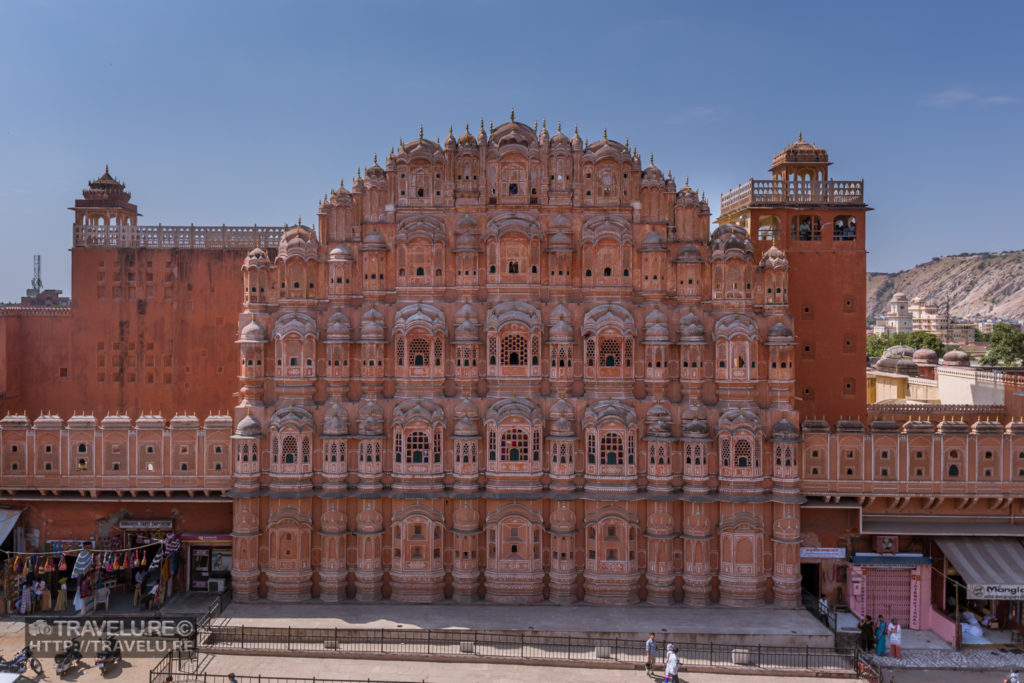 The intricate facade of Hawa Mahal - Travelure ©.