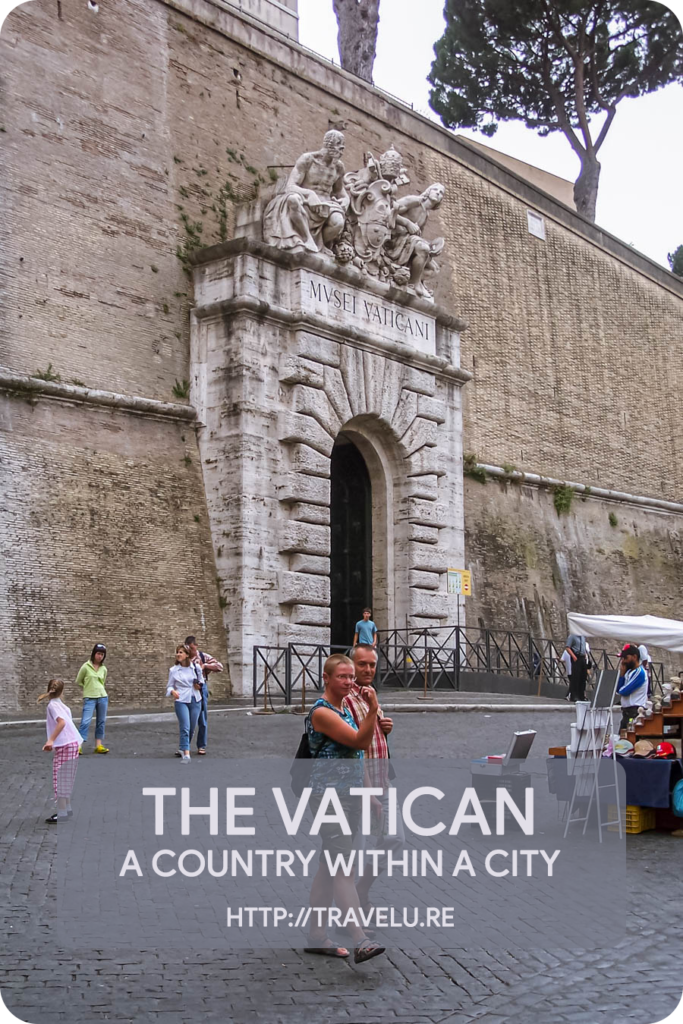 The Vatican is also a world leader in per capita wine consumption. And then there is the ‘Popes per square kilometre’ statistic that works out to over 2 since the area of the state is less than half a square kilometre. - The Vatican - A Country Within a City - Travelure ©