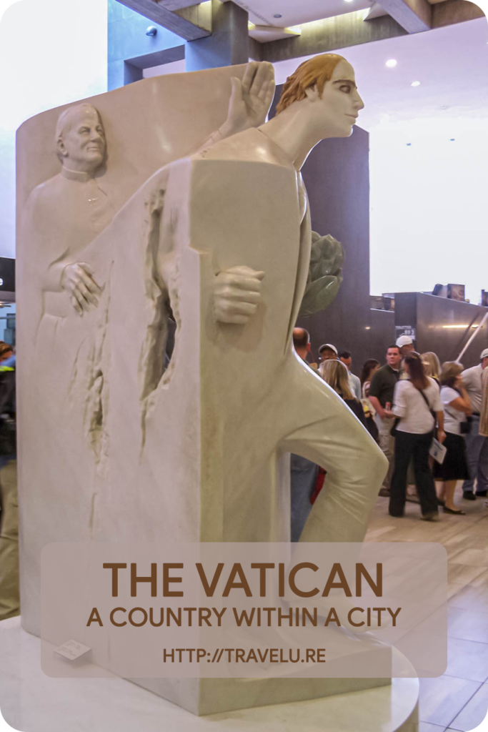 The Vatican is also a world leader in per capita wine consumption. And then there is the ‘Popes per square kilometre’ statistic that works out to over 2 since the area of the state is less than half a square kilometre. - The Vatican - A Country Within a City - Travelure ©