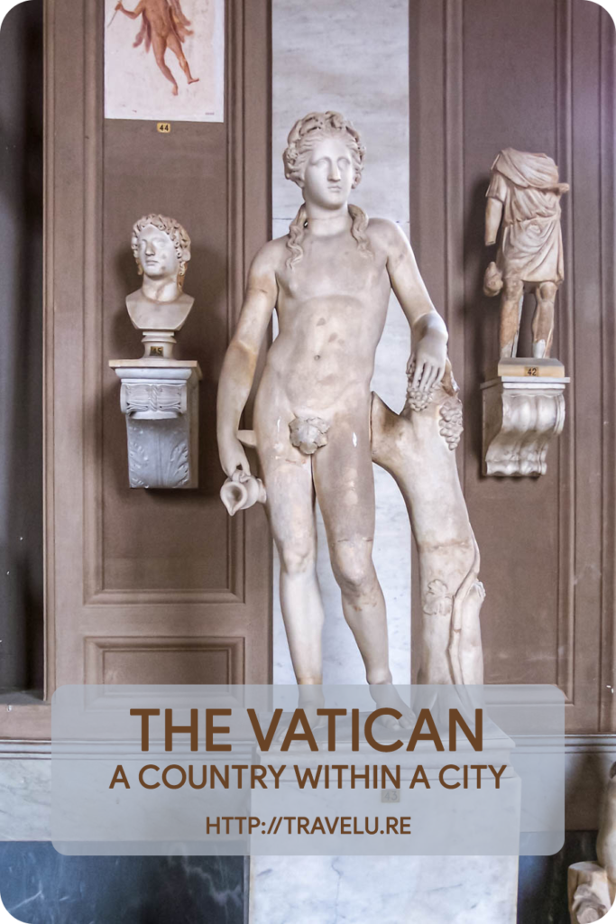 The Vatican is also a world leader in per capita wine consumption. And then there is the ‘Popes per square kilometre’ statistic that works out to over 2 since the area of the state is less than half a square kilometre. - The Vatican - A Country Within a City - Travelure ©