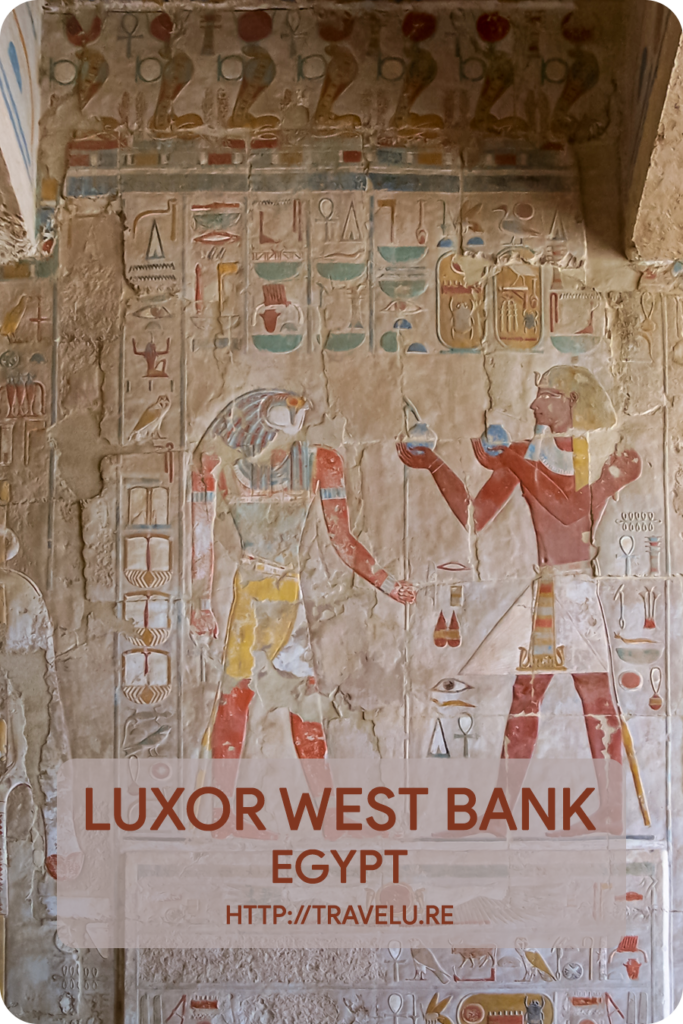 ...many significant sites litter the west bank. Like the valleys of kings and queens, the mortuary temple of Hatshepsut, and the colossi of Memnon. UNESCO inscribed them on its World Heritage List in 1979. - Luxor West Bank - A Bumper Crop of Heritage - Travelure ©