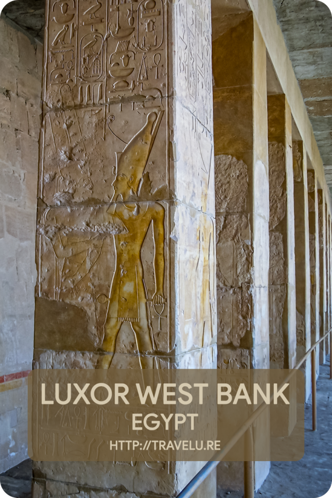 ...many significant sites litter the west bank. Like the valleys of kings and queens, the mortuary temple of Hatshepsut, and the colossi of Memnon. UNESCO inscribed them on its World Heritage List in 1979. - Luxor West Bank - A Bumper Crop of Heritage - Travelure ©