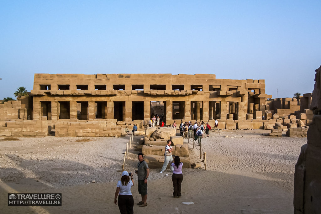 The hypostyle hall of the central sector - Travelure ©