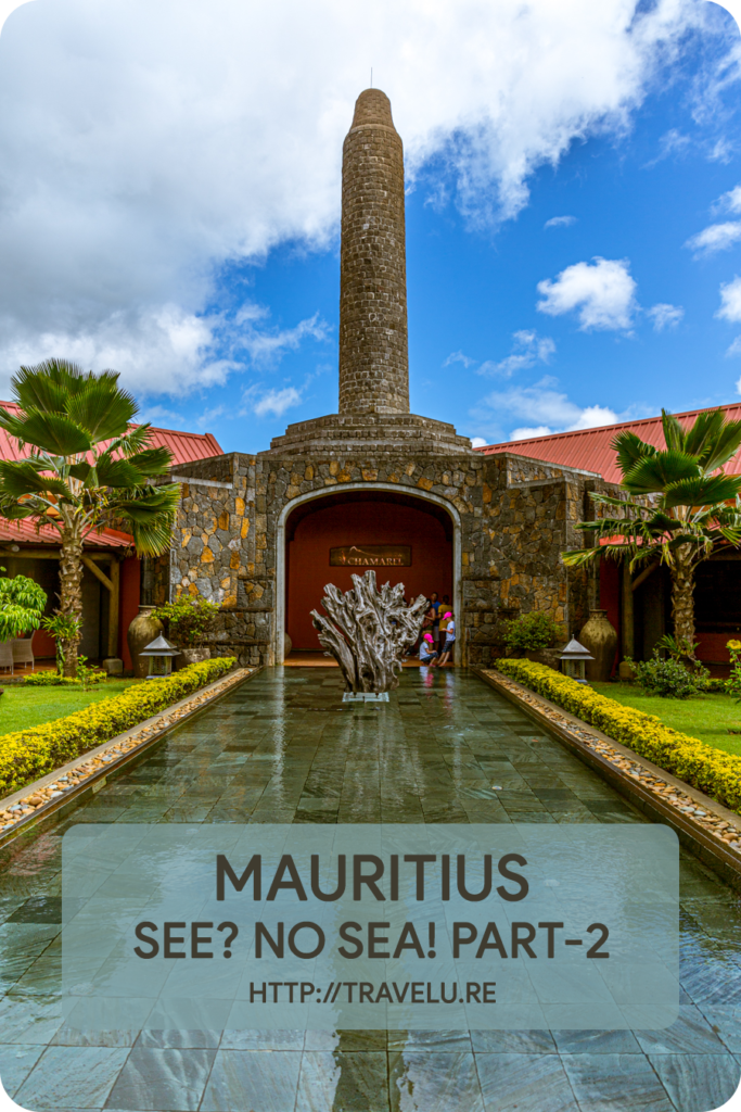 Once inside, my entire world went topsy-turvy. The room inside seemed to defy gravity. Here, I went crawling on the ceiling and did a few unusual headstands. Or so it seemed! - Mauritius - See? No Sea! Part-2 - Travelure ©